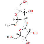 InChI=1/C11H20O9/c1-17-11-9(7(15)5(3-13)19-11)20-10-8(16)6(14)4(2-12)18-10/h4-16H,2-3H2,1H3/t4-,5-,6-,7-,8+,9+,10-,11+/m0/s1