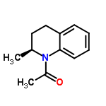 InChI=1/C12H15NO/c1-9-7-8-11-5-3-4-6-12(11)13(9)10(2)14/h3-6,9H,7-8H2,1-2H3/t9-/m0/s1