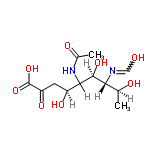 InChI=1/C12H20N2O8/c1-5(16)9(13-4-15)11(20)10(14-6(2)17)7(18)3-8(19)12(21)22/h4-5,7,9-11,16,18,20H,3H2,1-2H3,(H,13,15)(H,14,17)(H,21,22)/t5-,7-,9+,10?,11-/m0/s1