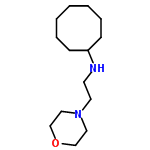 InChI=1/C14H28N2O/c1-2-4-6-14(7-5-3-1)15-8-9-16-10-12-17-13-11-16/h14-15H,1-13H2