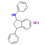 InChI=1/C21H19N.ClH/c1-3-9-16(10-4-1)20-15-21(19-14-8-7-13-18(19)20)22-17-11-5-2-6-12-17;/h1-14,20-22H,15H2;1H