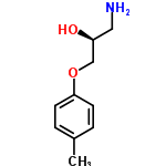 InChI=1/C10H15NO2/c1-8-2-4-10(5-3-8)13-7-9(12)6-11/h2-5,9,12H,6-7,11H2,1H3/t9-/m0/s1