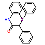 InChI=1/C20H16ClNO/c21-17-13-7-8-14-18(17)22-20(23)19(15-9-3-1-4-10-15)16-11-5-2-6-12-16/h1-14,19H,(H,22,23)