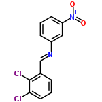 InChI=1/C13H8Cl2N2O2/c14-12-6-1-3-9(13(12)15)8-16-10-4-2-5-11(7-10)17(18)19/h1-8H/b16-8+