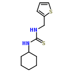 InChI=1/C12H18N2S2/c15-12(13-9-11-7-4-8-16-11)14-10-5-2-1-3-6-10/h4,7-8,10H,1-3,5-6,9H2,(H2,13,14,15)