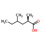 InChI=1/C8H16O2/c1-4-6(2)5-7(3)8(9)10/h6-7H,4-5H2,1-3H3,(H,9,10)/t6?,7-/m1/s1