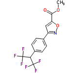 InChI=1/C14H9F6NO3/c1-23-12(22)10-6-9(21-24-10)7-2-4-8(5-3-7)11(13(15,16)17)14(18,19)20/h2-6,11H,1H3