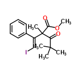 InChI=1/C17H21IO3/c1-16(2,3)14(19)17(4,15(20)21-5)13(11-18)12-9-7-6-8-10-12/h6-11H,1-5H3/b13-11+