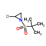 InChI=1/C6H13NO2S/c1-6(2,3)10(8,9)7-4-5-7/h4-5H2,1-3H3/i4D