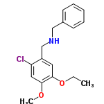 InChI=1/C17H20ClNO2/c1-3-21-17-9-14(15(18)10-16(17)20-2)12-19-11-13-7-5-4-6-8-13/h4-10,19H,3,11-12H2,1-2H3