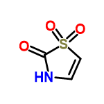 InChI=1/C3H3NO3S/c5-3-4-1-2-8(3,6)7/h1-2H,(H,4,5)