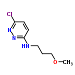 InChI=1/C8H12ClN3O/c1-13-6-2-5-10-8-4-3-7(9)11-12-8/h3-4H,2,5-6H2,1H3,(H,10,12)