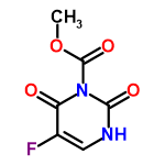 InChI=1/C6H5FN2O4/c1-13-6(12)9-4(10)3(7)2-8-5(9)11/h2H,1H3,(H,8,11)