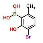 InChI=1/C7H8BBrO3/c1-4-2-3-5(9)7(10)6(4)8(11)12/h2-3,10-12H,1H3