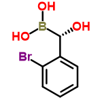 InChI=1/C7H8BBrO3/c9-6-4-2-1-3-5(6)7(10)8(11)12/h1-4,7,10-12H/t7-/m1/s1