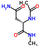 InChI=1/C7H13N3O3/c1-4(11)10-5(3-6(8)12)7(13)9-2/h5H,3H2,1-2H3,(H2,8,12)(H,9,13)(H,10,11)/t5-/m0/s1