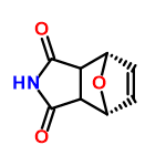 InChI=1/C8H7NO3/c10-7-5-3-1-2-4(12-3)6(5)8(11)9-7/h1-6H,(H,9,10,11)/t3-,4+,5?,6?