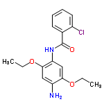 InChI=1/C17H19ClN2O3/c1-3-22-15-10-14(16(23-4-2)9-13(15)19)20-17(21)11-7-5-6-8-12(11)18/h5-10H,3-4,19H2,1-2H3,(H,20,21)