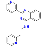 InChI=1/C20H17N5/c1-2-9-18-17(8-1)20(23-13-10-16-7-3-4-12-22-16)25-19(24-18)15-6-5-11-21-14-15/h1-9,11-12,14H,10,13H2,(H,23,24,25)