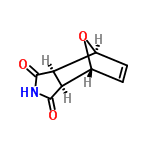 InChI=1/C8H7NO3/c10-7-5-3-1-2-4(12-3)6(5)8(11)9-7/h1-6H,(H,9,10,11)/t3-,4+,5-,6+