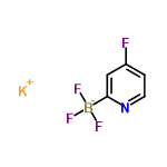 InChI=1/C5H3BF4N.K/c7-4-1-2-11-5(3-4)6(8,9)10;/h1-3H;/q-1;+1