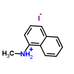 InChI=1/C11H11N.HI/c1-12-11-8-4-6-9-5-2-3-7-10(9)11;/h2-8,12H,1H3;1H