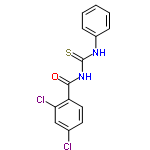 InChI=1/C14H10Cl2N2OS/c15-9-6-7-11(12(16)8-9)13(19)18-14(20)17-10-4-2-1-3-5-10/h1-8H,(H2,17,18,19,20)