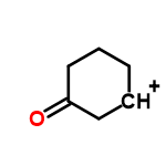 InChI=1/C6H9O/c7-6-4-2-1-3-5-6/h2H,1,3-5H2/q+1