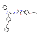 InChI=1/C33H29N5O4/c1-2-41-29-19-15-27(16-20-29)35-32(39)33(40)36-34-21-26-22-38(28-11-7-4-8-12-28)37-31(26)25-13-17-30(18-14-25)42-23-24-9-5-3-6-10-24/h3-22H,2,23H2,1H3,(H,35,39)(H,36,40)/b34-21+