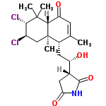 InChI=1/C20H27Cl2NO4/c1-9-5-14(25)16-19(2,3)17(22)12(21)8-20(16,4)11(9)7-13(24)10-6-15(26)23-18(10)27/h5,10-13,16-17,24H,6-8H2,1-4H3,(H,23,26,27)/t10-,11+,12-,13+,16+,17+,20-/m1/s1