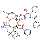 InChI=1/C47H54N2O13/c1-25-31(60-43(56)36(52)35(28-16-10-7-11-17-28)49-41(54)29-18-12-8-13-19-29)23-47(57)40(61-42(55)30-20-14-9-15-21-30)38-45(6,32(48)22-33-46(38,24-58-33)62-27(3)51)39(53)37(59-26(2)50)34(25)44(47,4)5/h7-21,31-33,35-40,52-53,57H,22-24,48H2,1-6H3,(H,49,54)/t31-,32-,33+,35-,36+,37+,38-,39-,40-,45+,46-,47+/m0/s1