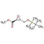 InChI=1/C11H22O4Si/c1-11(2,3)16(5,6)14-7-8-9(15-8)10(12)13-4/h8-9H,7H2,1-6H3/t8-,9+/m1/s1