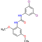 InChI=1/C15H14Cl2N2O3/c1-21-12-3-4-14(22-2)13(8-12)19-15(20)18-11-6-9(16)5-10(17)7-11/h3-8H,1-2H3,(H2,18,19,20)