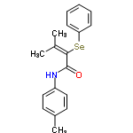 InChI=1/C18H19NOSe/c1-13(2)17(21-16-7-5-4-6-8-16)18(20)19-15-11-9-14(3)10-12-15/h4-12H,1-3H3,(H,19,20)