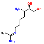 InChI=1/C9H21N3O2/c1-7(10)12-5-3-2-4-8(11)9(14)6-13/h8-9,13-14H,2-6,11H2,1H3,(H2,10,12)/t8-,9-/m0/s1