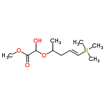 InChI=1/C11H22O4Si/c1-9(7-6-8-16(3,4)5)15-11(13)10(12)14-2/h6,8-9,11,13H,7H2,1-5H3/b8-6+