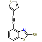 InChI=1/C13H7NS3/c15-13-14-12-10(2-1-3-11(12)17-13)5-4-9-6-7-16-8-9/h1-3,6-8H,(H,14,15)