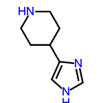 InChI=1/C8H13N3/c1-3-9-4-2-7(1)8-5-10-6-11-8/h5-7,9H,1-4H2,(H,10,11)