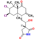 InChI=1/C20H27Cl2NO4/c1-9-5-14(25)16-19(2,3)17(22)12(21)8-20(16,4)11(9)7-13(24)10-6-15(26)23-18(10)27/h10-13,16-17,24H,1,5-8H2,2-4H3,(H,23,26,27)/t10-,11+,12-,13+,16+,17+,20-/m1/s1