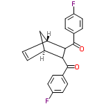 InChI=1/C21H16F2O2/c22-16-7-3-12(4-8-16)20(24)18-14-1-2-15(11-14)19(18)21(25)13-5-9-17(23)10-6-13/h1-10,14-15,18-19H,11H2/t14-,15+,18?,19?