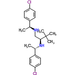 InChI=1/C22H30Cl2N2/c1-15(17-6-10-19(23)11-7-17)25-14-21(22(3,4)5)26-16(2)18-8-12-20(24)13-9-18/h6-13,15-16,21,25-26H,14H2,1-5H3/t15-,16-,21-/m0/s1