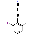 InChI=1/C9H3F2N/c10-8-4-1-5-9(11)7(8)3-2-6-12/h1,4-5H