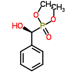 InChI=1/C9H13O4P/c1-12-14(11,13-2)9(10)8-6-4-3-5-7-8/h3-7,9-10H,1-2H3/t9-/m0/s1