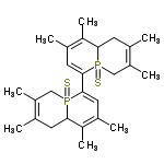 InChI=1/C26H36P2S2/c1-15-9-23-21(7)17(3)11-25(27(23,29)13-19(15)5)26-12-18(4)22(8)24-10-16(2)20(6)14-28(24,26)30/h11-12,23-24H,9-10,13-14H2,1-8H3