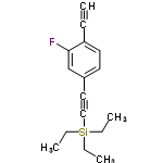 InChI=1/C16H19FSi/c1-5-15-10-9-14(13-16(15)17)11-12-18(6-2,7-3)8-4/h1,9-10,13H,6-8H2,2-4H3