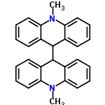 InChI=1/C28H24N2/c1-29-23-15-7-3-11-19(23)27(20-12-4-8-16-24(20)29)28-21-13-5-9-17-25(21)30(2)26-18-10-6-14-22(26)28/h3-18,27-28H,1-2H3