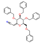 InChI=1/C36H35NO5/c37-22-21-32-34(39-24-29-15-7-2-8-16-29)36(41-26-31-19-11-4-12-20-31)35(40-25-30-17-9-3-10-18-30)33(42-32)27-38-23-28-13-5-1-6-14-28/h1-21,33-36H,23-27H2/b32-21+/t33-,34+,35-,36-/m1/s1