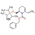 InChI=1/C25H39NO3Si/c1-8-23-15-12-16-24(18-29-30(19(2)3,20(4)5)21(6)7)26(23)25(27)28-17-22-13-10-9-11-14-22/h8-11,13-15,19-21,24H,1,12,16-18H2,2-7H3/t24-/m1/s1