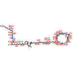 InChI=1/C128H220N2O53S2/c1-11-12-15-24-72(2)52-96(182-184(171,172)173)66-106(154)119(163)107(155)68-115(159)130-71-128(170)124(167)109(157)67-111(181-128)120(164)104(152)55-79(9)117(161)105(153)65-95-32-23-47-127(180-95)70-75(5)53-94(179-127)31-20-28-84(135)61-103(151)100(148)45-40-86(137)54-78(8)118(162)122(166)110(183-185(174,175)176)46-42-89(140)62-108(156)123-121(165)101(149)43-35-73(3)49-90(141)58-87(138)39-38-85(136)51-74(4)50-81(132)27-18-17-25-76(6)97(145)33-21-29-83(134)57-92(143)63-114-126(10,169)113(158)69-112(177-114)125(168)129-48-19-14-13-16-26-80(131)37-36-77(7)102(150)60-88(139)41-44-99(147)98(146)34-22-30-82(133)56-91(142)59-93(144)64-116(160)178-123/h13-14,16-19,21-22,25,29,34-41,43-45,50,72-73,75,77-114,117-124,131-158,161-167,169-170H,11-12,15,20,23-24,26-28,30-33,42,46-49,51-71H2,1-10H3,(H,129,168)(H,130,159)(H,171,172,173)(H,174,175,176)/b16-13-,18-17-,19-14-,29-21-,34-22-,37-36-,39-38-,43-35-,44-41-,45-40+,74-50-,76-25-/t72?,73?,75-,77?,78?,79?,80?,81?,82?,83?,84?,85?,86?,87?,88?,89?,90?,91?,92?,93?,94-,95-,96?,97?,98?,99?,100?,101?,102?,103?,104?,105?,106?,107?,108?,109-,110?,111-,112+,113+,114-,117?,118?,119?,120?,121?,122?,123?,124-,126+,127+,128-/m0/s1