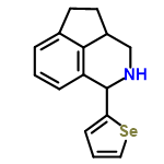 InChI=1/C15H15NSe/c1-3-10-6-7-11-9-16-15(12(4-1)14(10)11)13-5-2-8-17-13/h1-5,8,11,15-16H,6-7,9H2